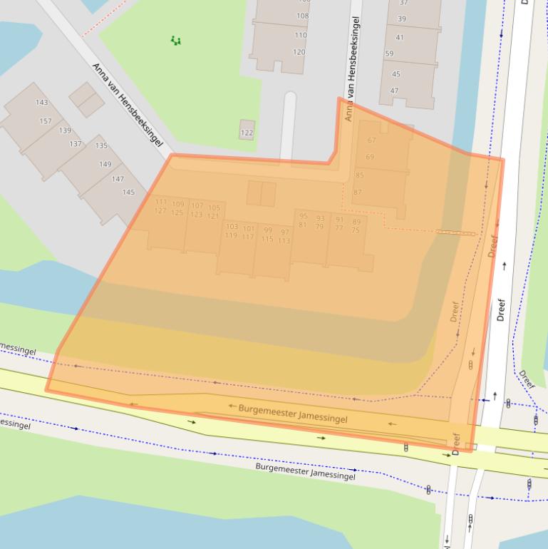 Kaart van postcodegebied 2803LR.