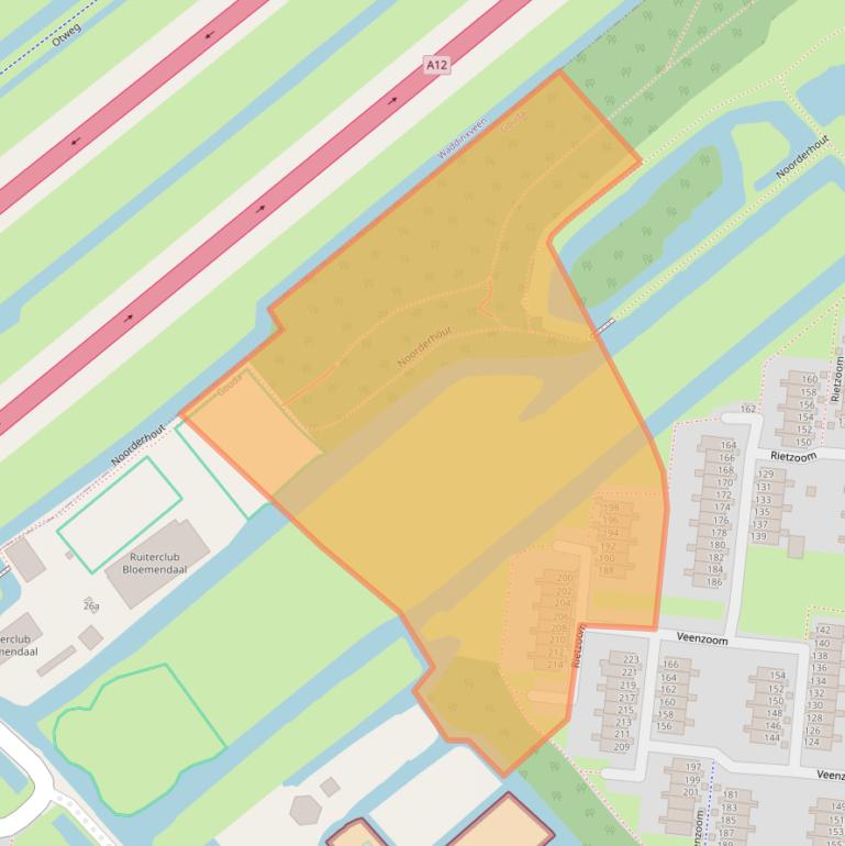 Kaart van postcodegebied 2804CZ.