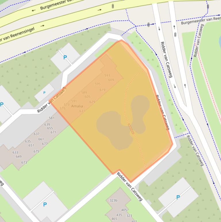 Kaart van postcodegebied 2804RP.