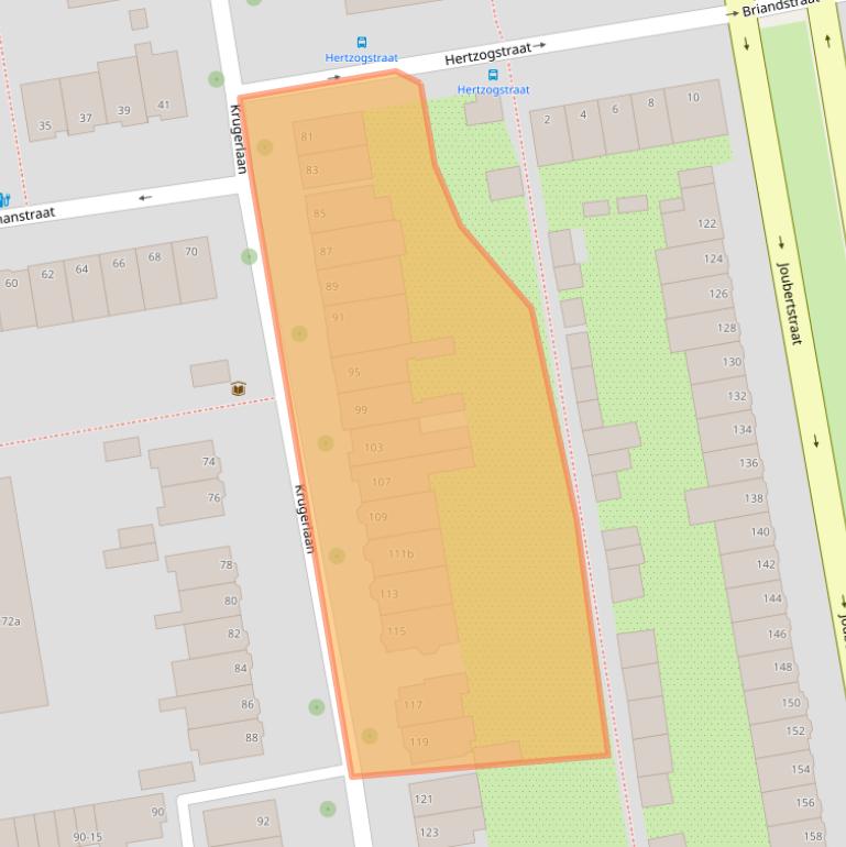 Kaart van postcodegebied 2806ED.