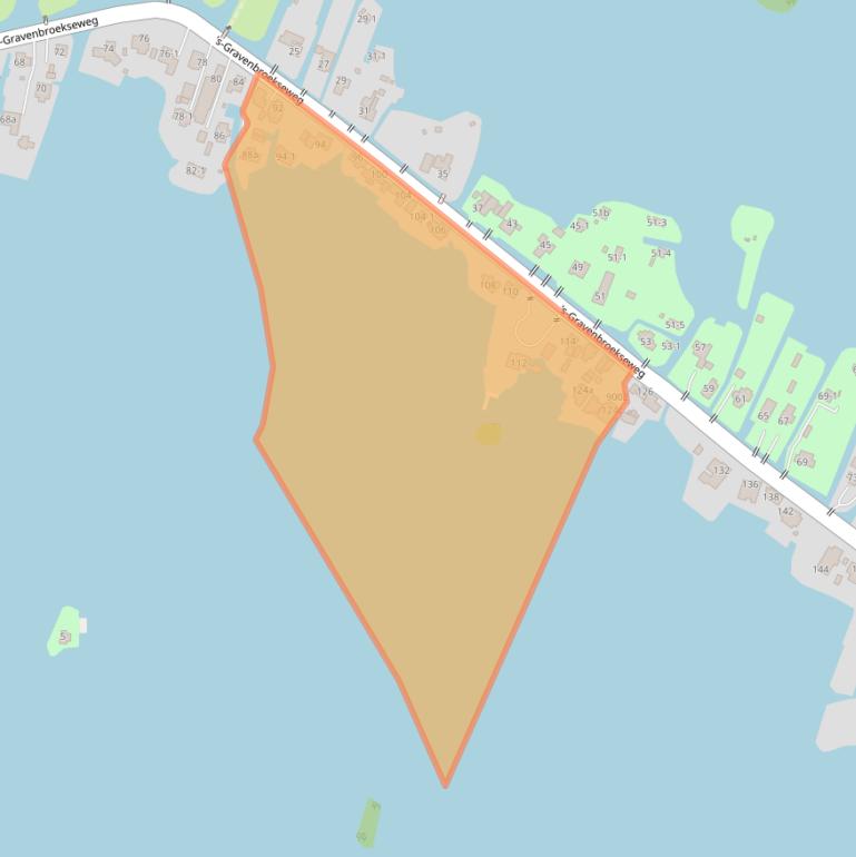 Kaart van postcodegebied 2811GH.