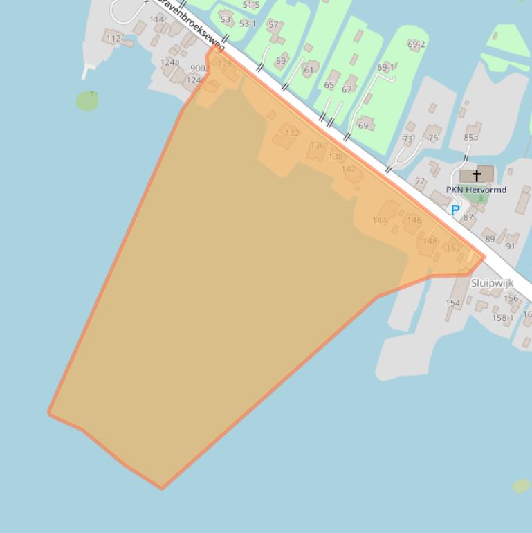 Kaart van postcodegebied 2811GJ.