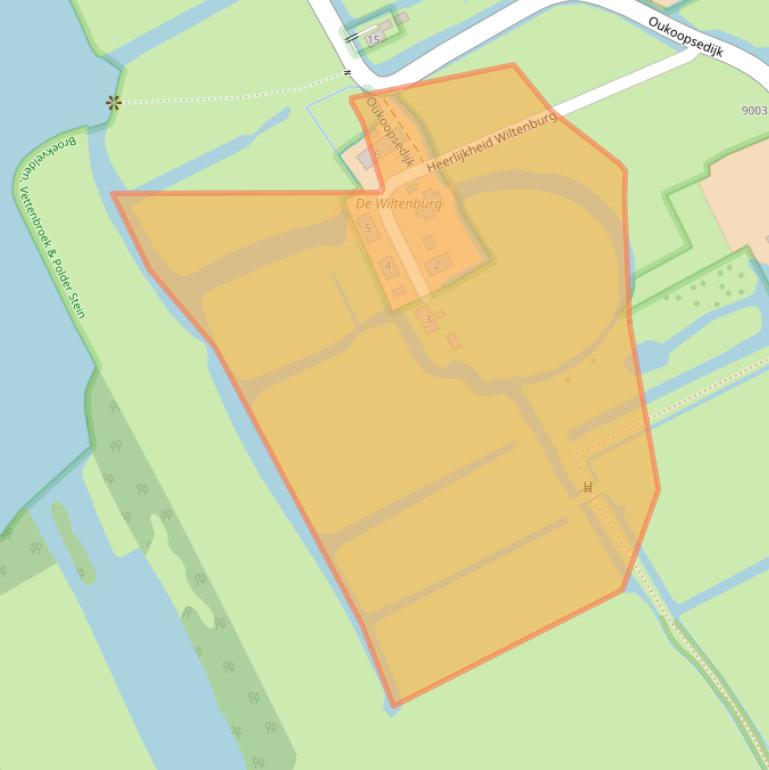 Kaart van postcodegebied 2811MA.