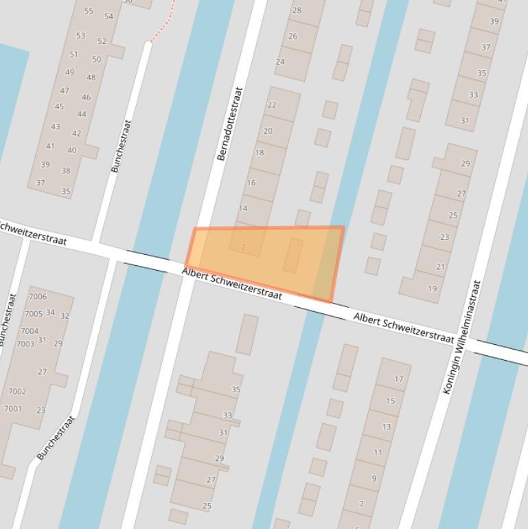 Kaart van postcodegebied 2811SB.