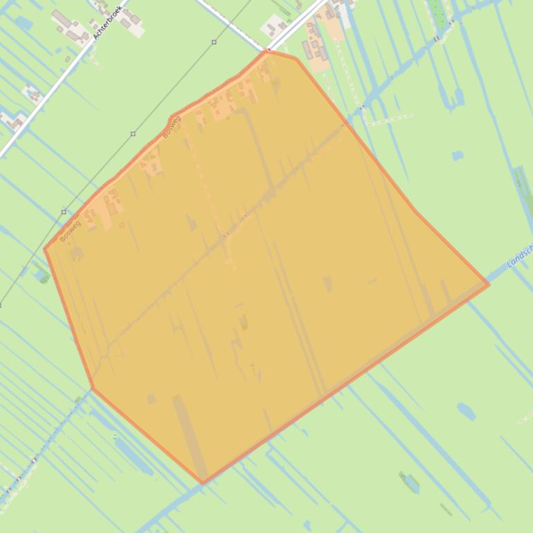 Kaart van postcodegebied 2821NK.