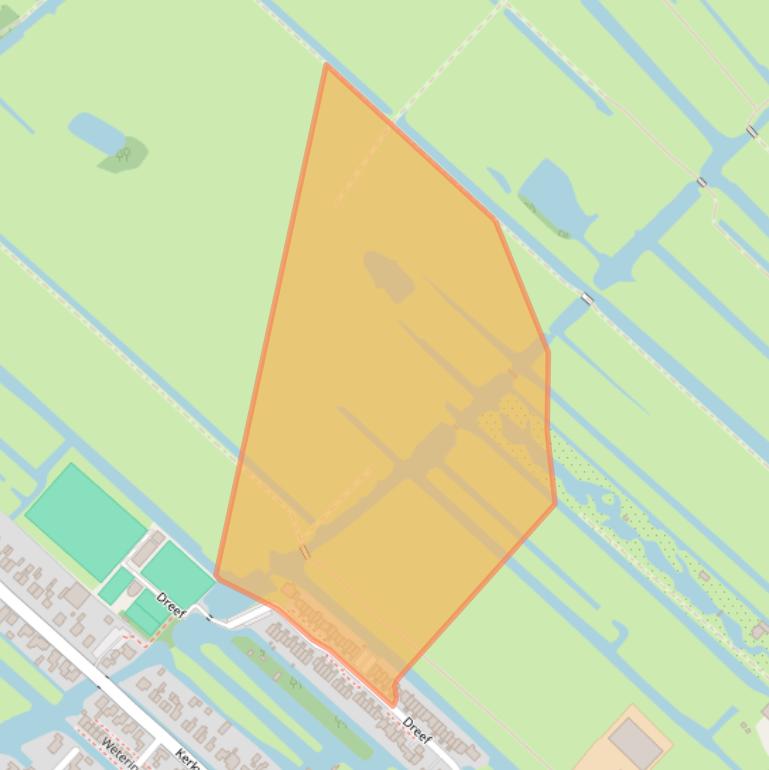 Kaart van postcodegebied 2825AP.