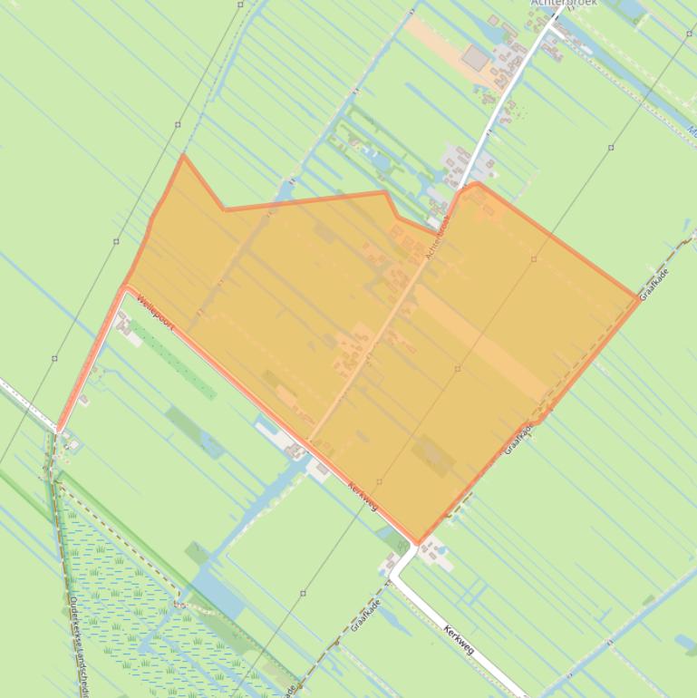 Kaart van postcodegebied 2825NC.