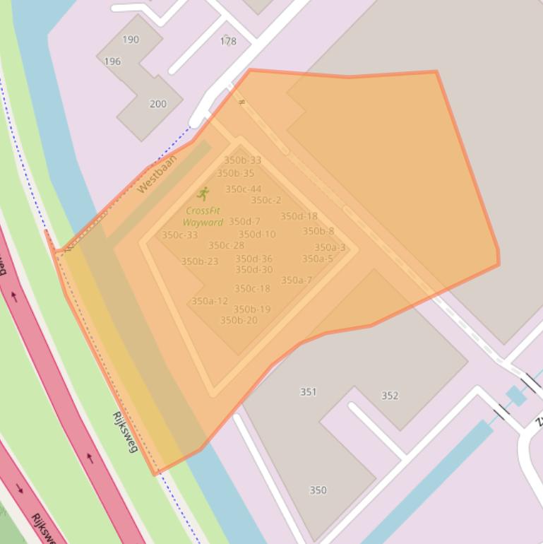 Kaart van postcodegebied 2841MR.