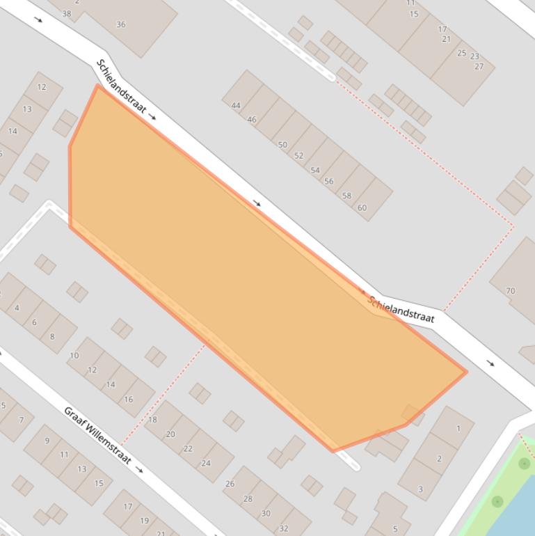 Kaart van postcodegebied 2841VA.