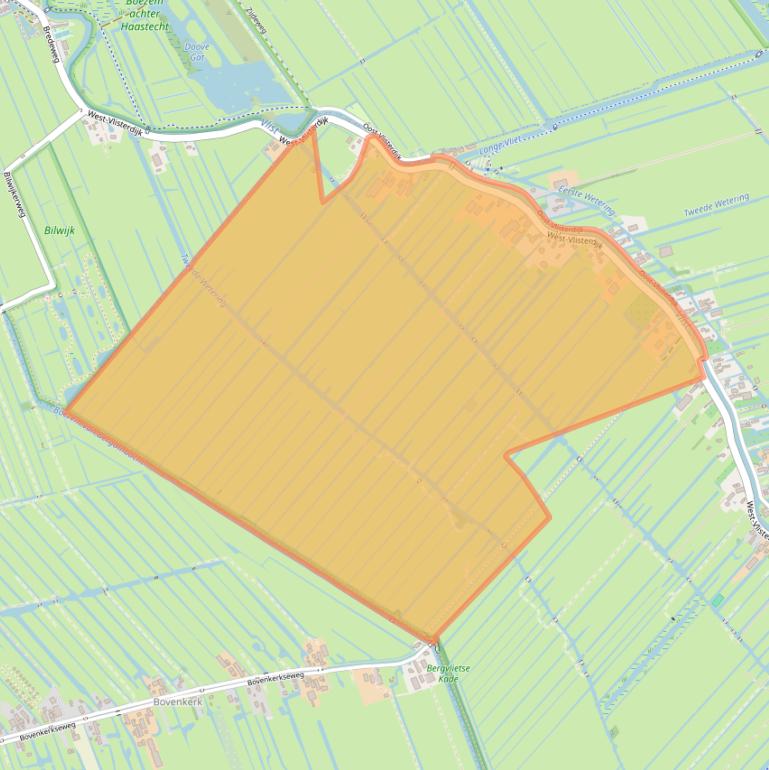 Kaart van postcodegebied 2855AH.