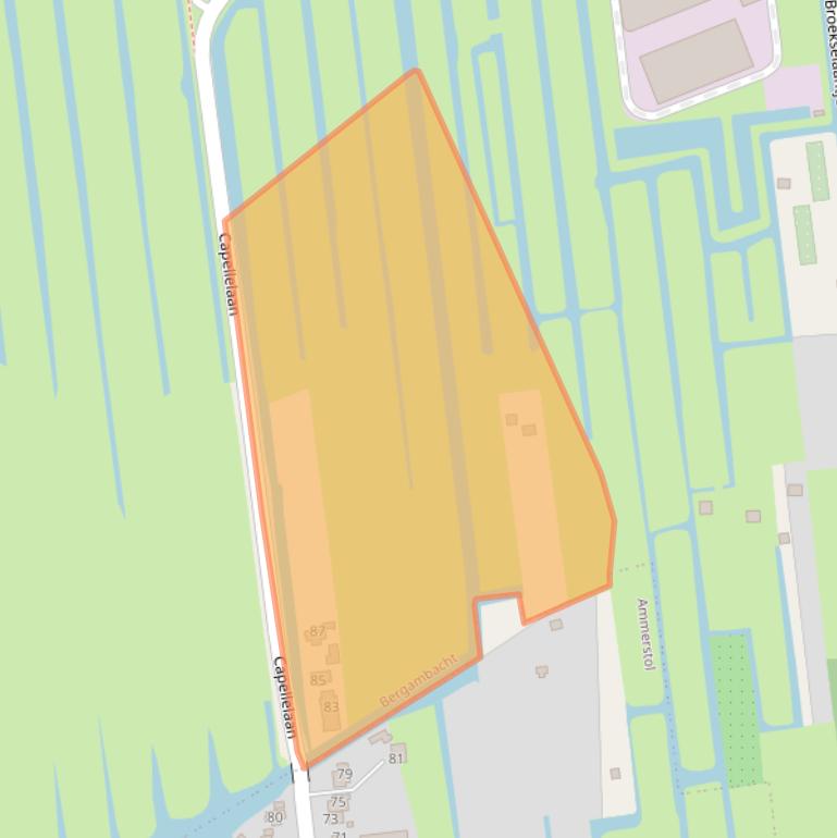 Kaart van postcodegebied 2861GT.