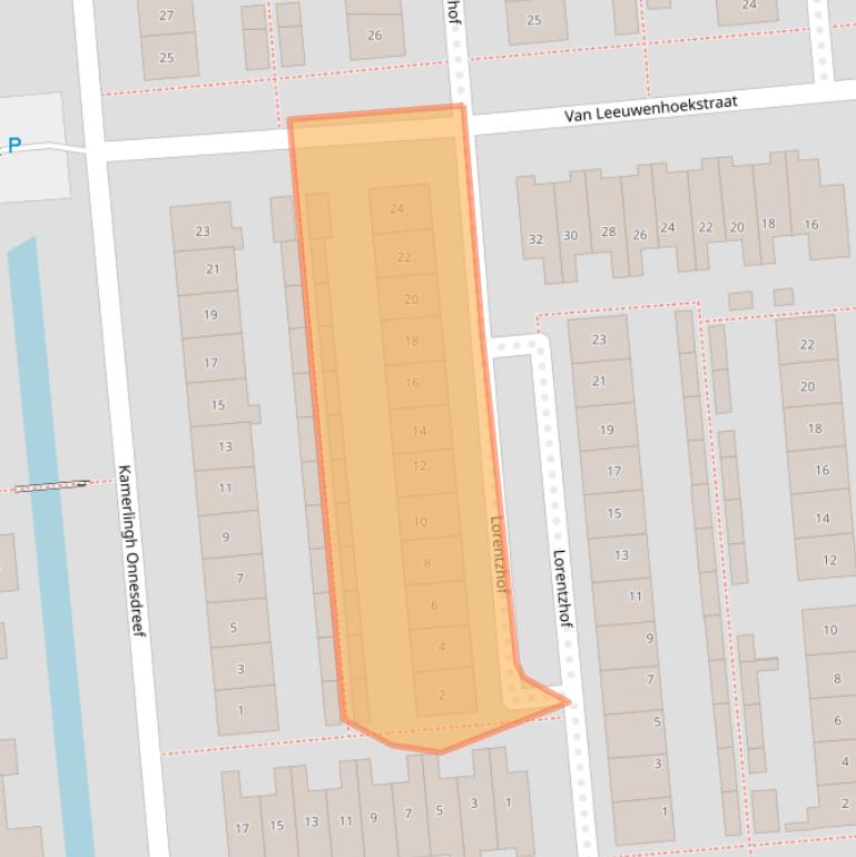 Kaart van postcodegebied 2871JS.