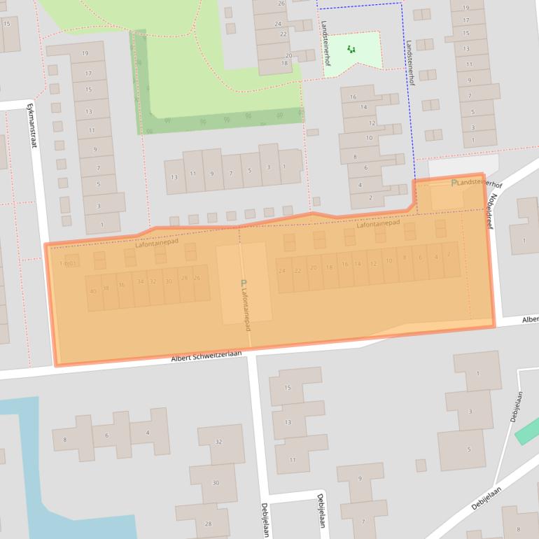 Kaart van postcodegebied 2871KS.