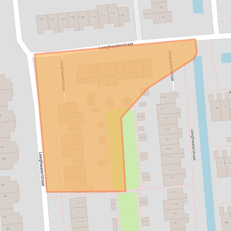 Kaart van postcodegebied 2871PJ.