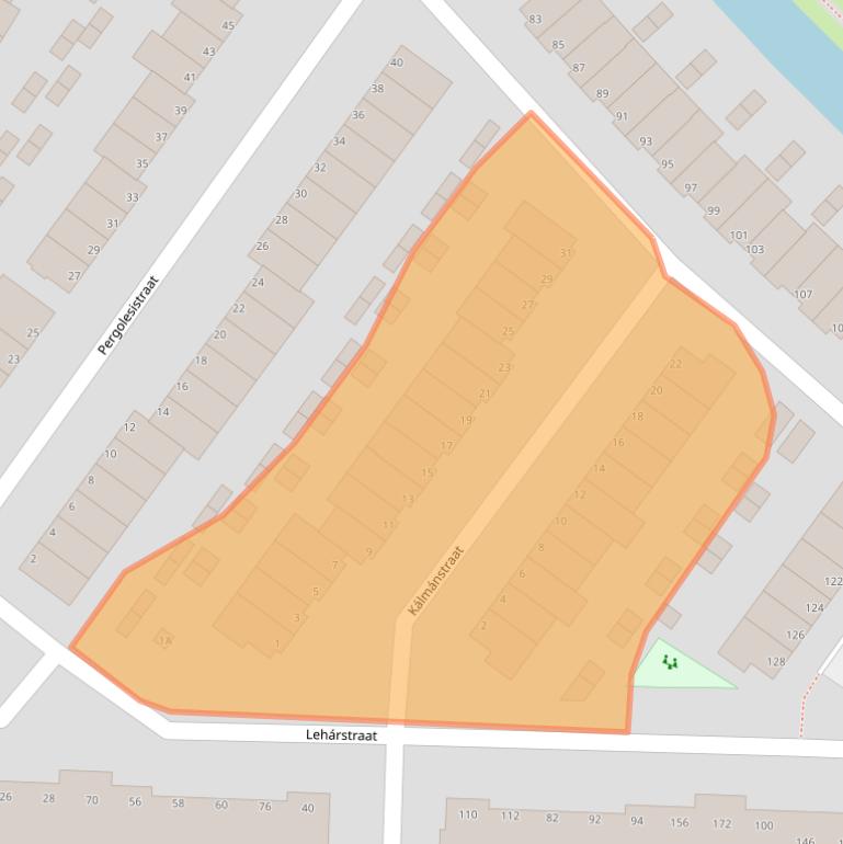 Kaart van postcodegebied 2901PC.