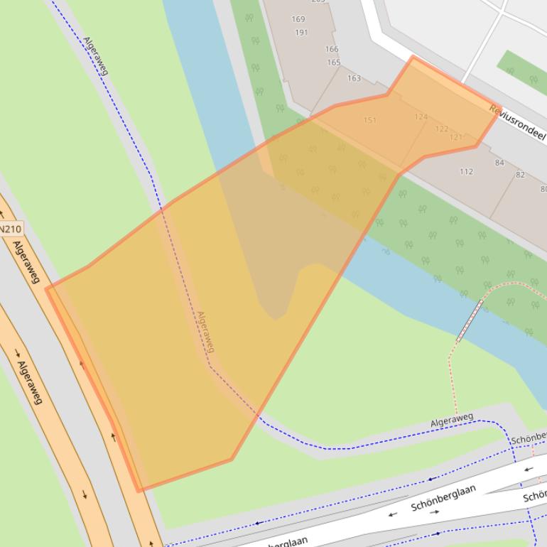 Kaart van postcodegebied 2902ED.