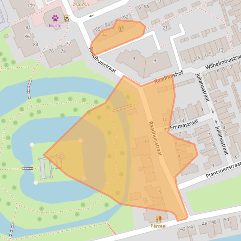 Kaart van postcodegebied 2902HN.