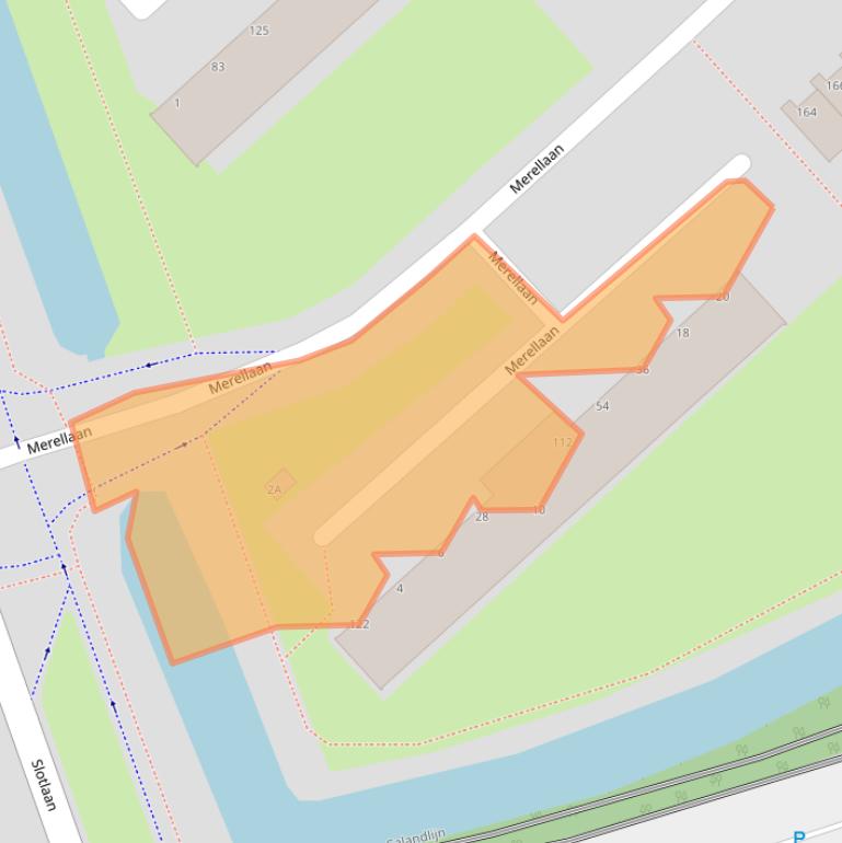 Kaart van postcodegebied 2902JG.