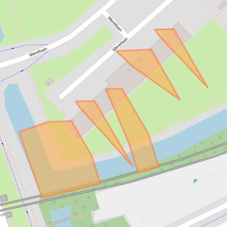Kaart van postcodegebied 2902JH.
