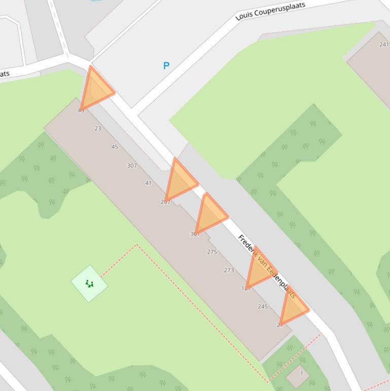 Kaart van postcodegebied 2902VB.