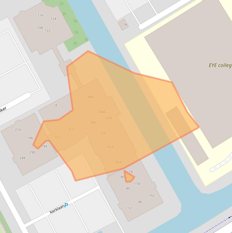 Kaart van postcodegebied 2903BM.