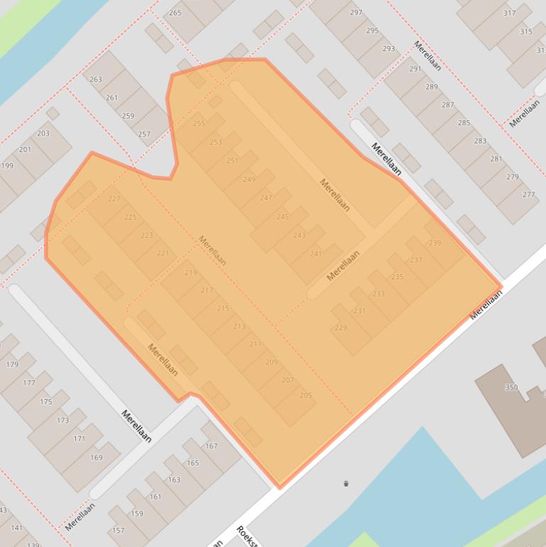 Kaart van postcodegebied 2903GE.