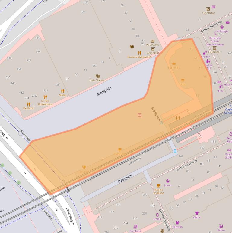 Kaart van postcodegebied 2903HG.