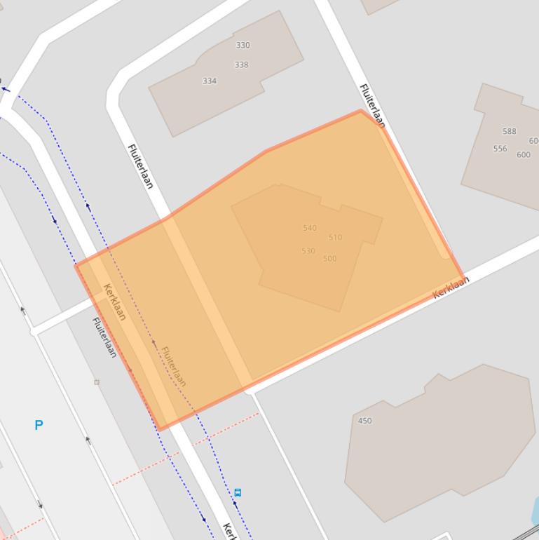 Kaart van postcodegebied 2903HK.