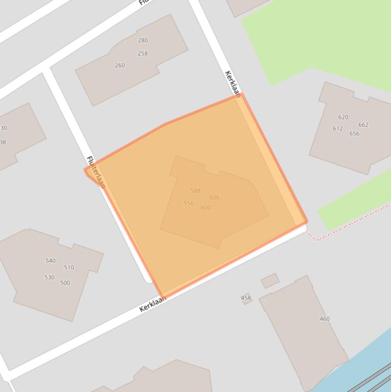 Kaart van postcodegebied 2903HL.