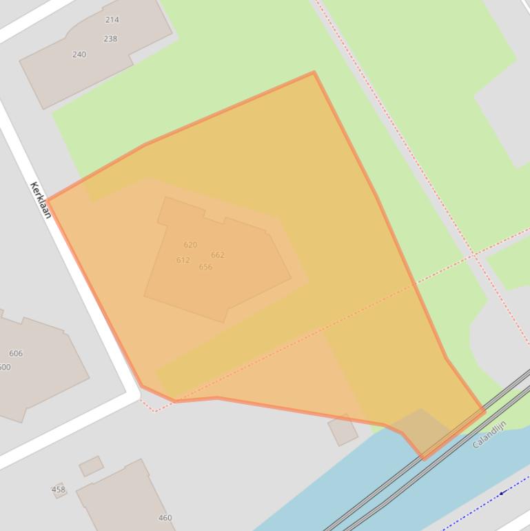 Kaart van postcodegebied 2903HV.