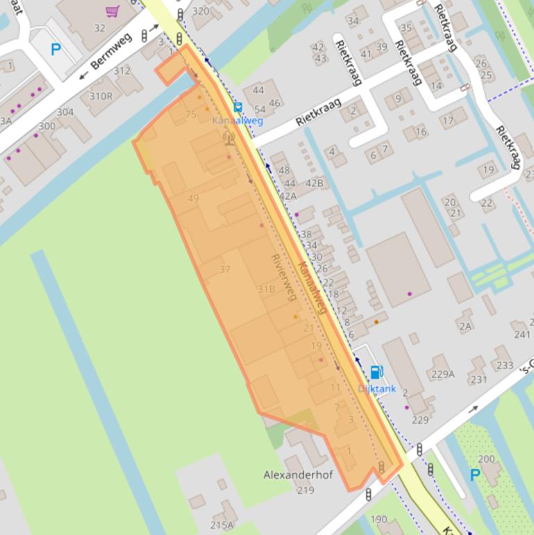 Kaart van postcodegebied 2903LR.