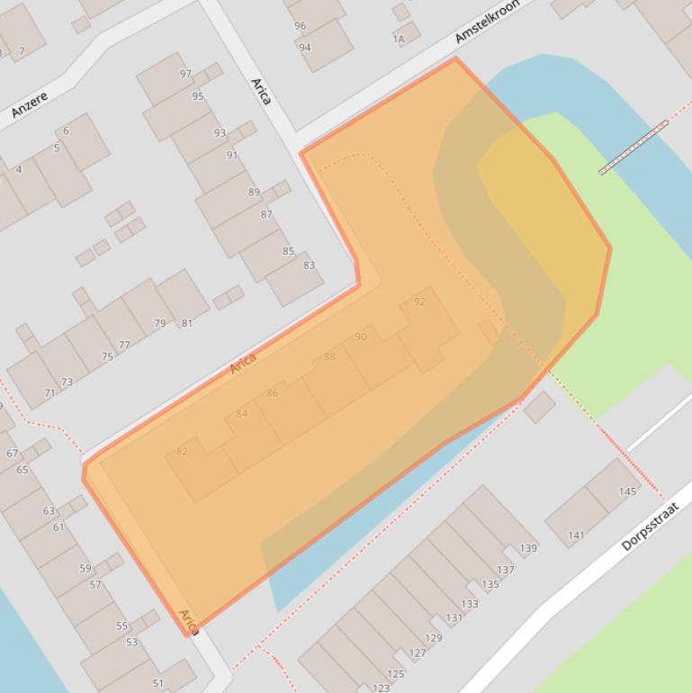 Kaart van postcodegebied 2903PE.