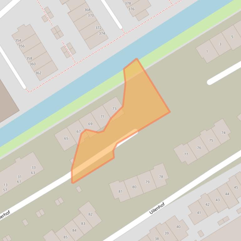 Kaart van postcodegebied 2903ST.