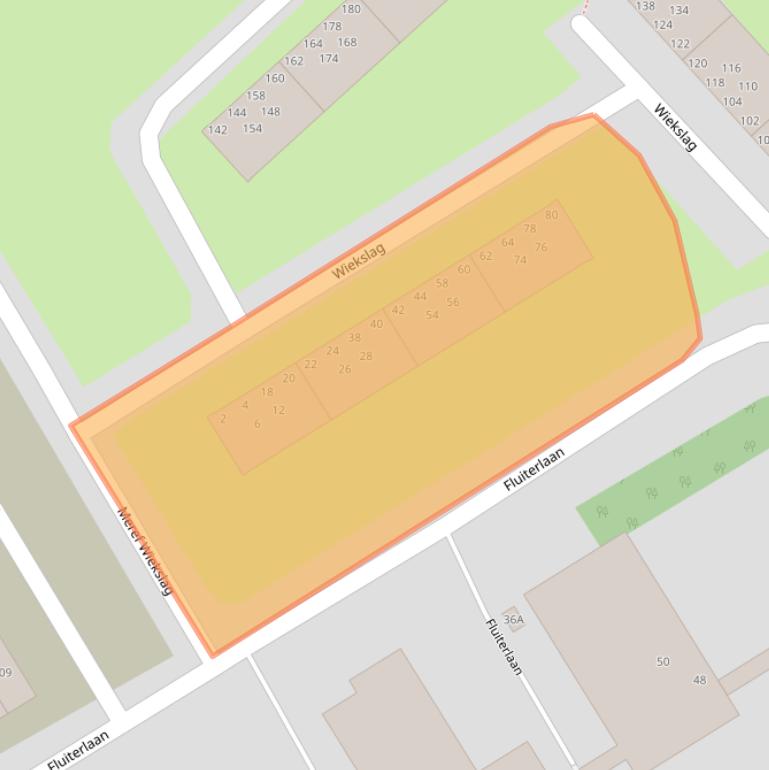 Kaart van postcodegebied 2903VB.