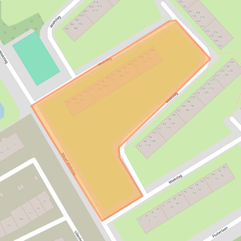 Kaart van postcodegebied 2903VG.