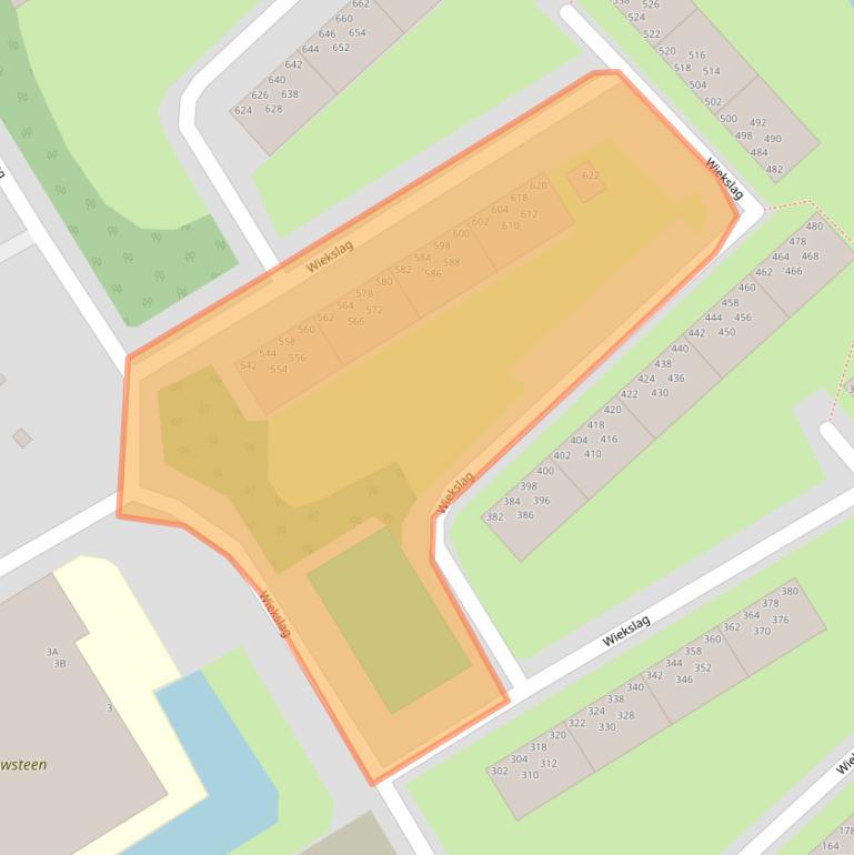 Kaart van postcodegebied 2903VK.