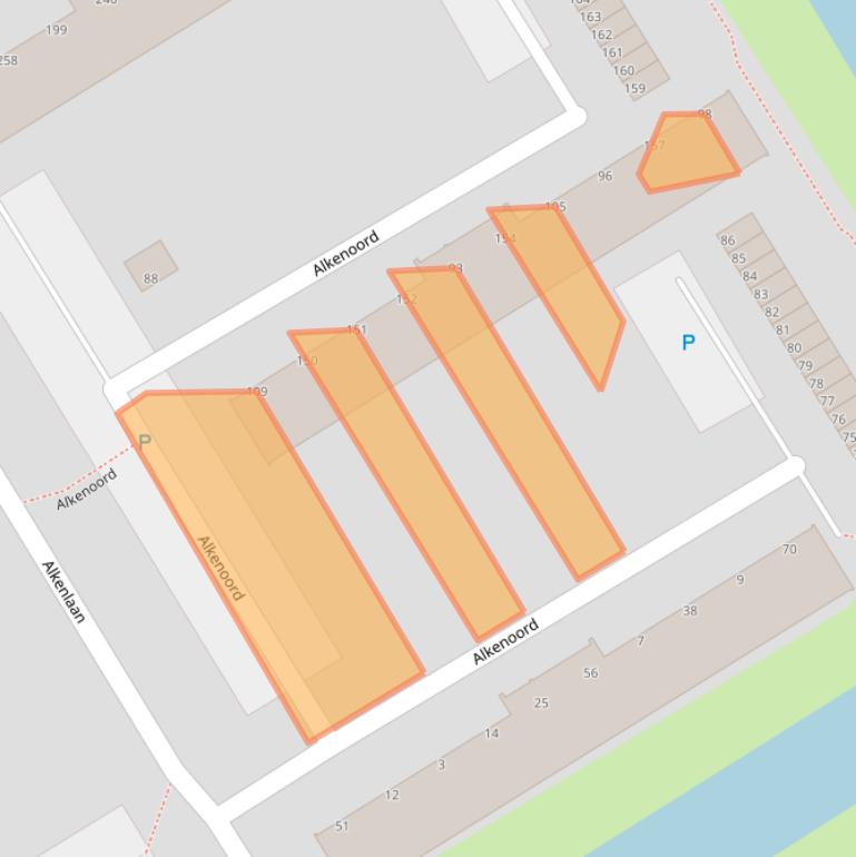 Kaart van postcodegebied 2903XE.