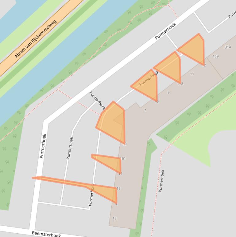 Kaart van postcodegebied 2905VA.