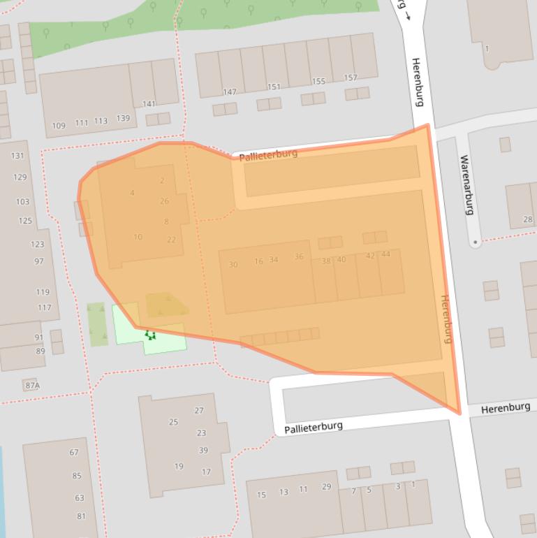 Kaart van postcodegebied 2907CH.