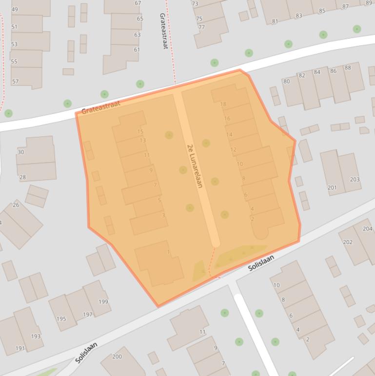 Kaart van postcodegebied 2909PJ.