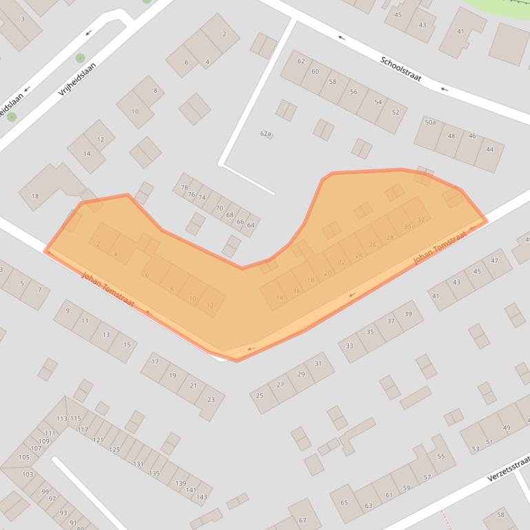 Kaart van postcodegebied 2912EH.