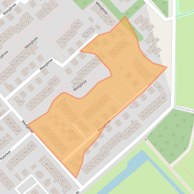 Kaart van postcodegebied 2923GL.