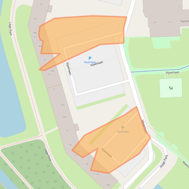 Kaart van postcodegebied 2923VA.