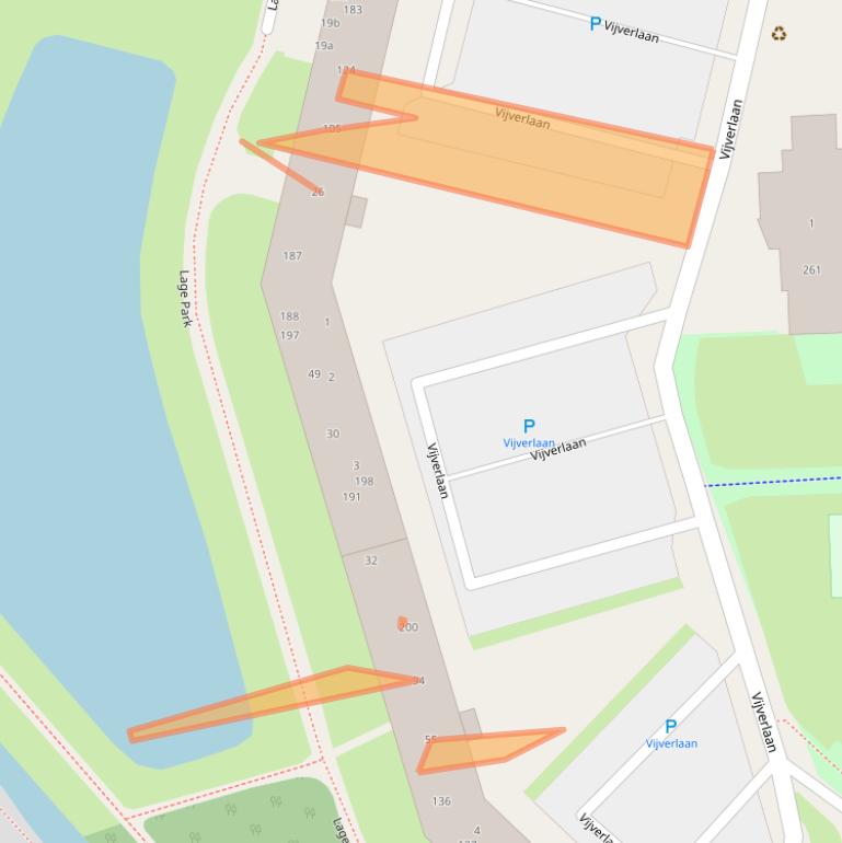 Kaart van postcodegebied 2923VE.