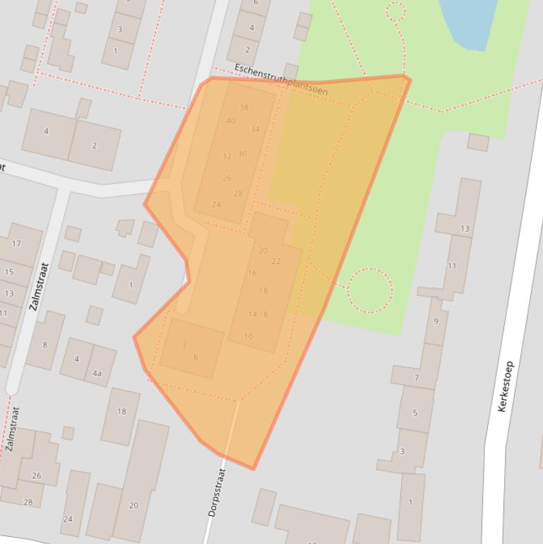 Kaart van postcodegebied 2931HG.