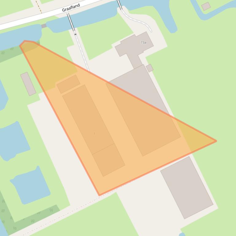 Kaart van postcodegebied 2964CZ.