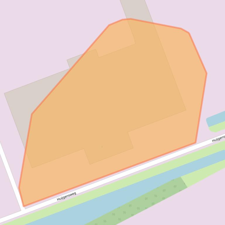 Kaart van postcodegebied 2964LL.