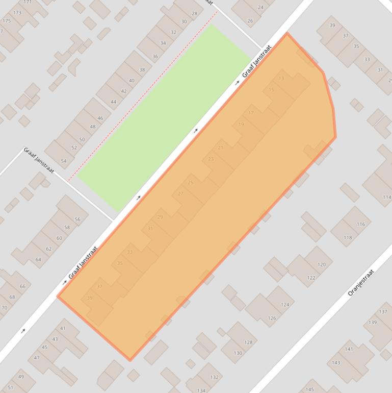 Kaart van postcodegebied 2983HC.