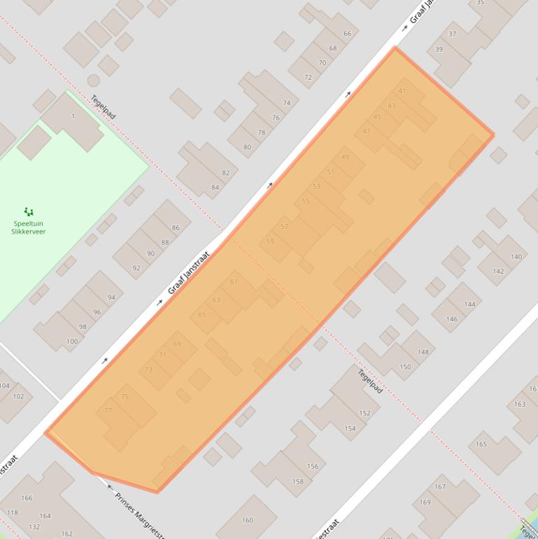 Kaart van postcodegebied 2983HD.