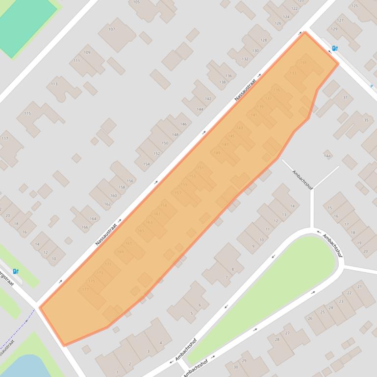 Kaart van postcodegebied 2983RD.